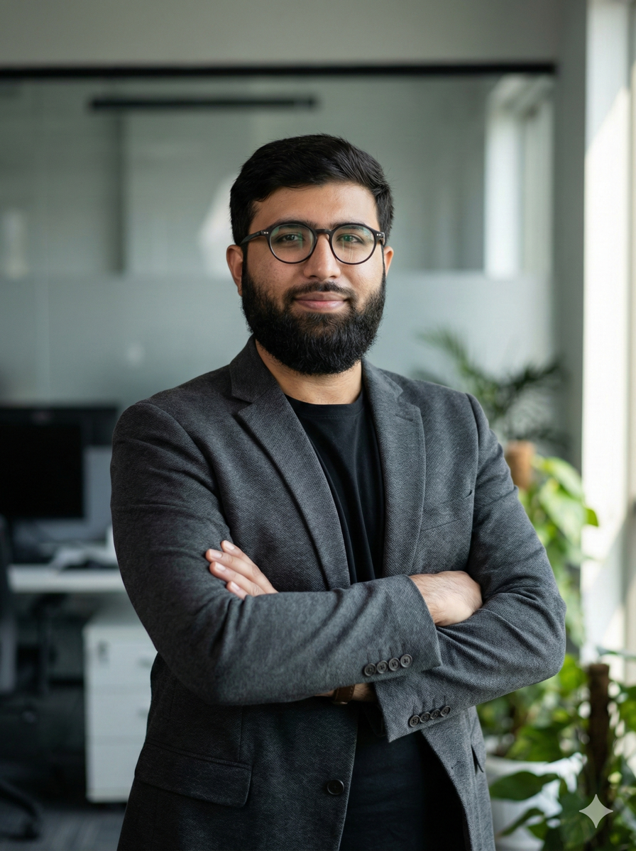 Portrait of Ahmad Saleem